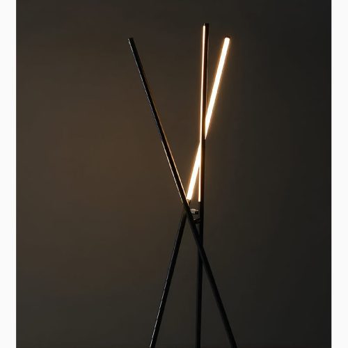 MIRODEMI Cully Post Modern Black LED Minimalistic Floor Lamp for Living Room Bedroom Home Hall Details