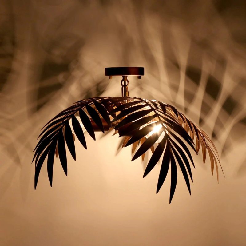 MIRODEMI® Deinze | Modern Loft Coconut Tree Light Fixture for Restaurant