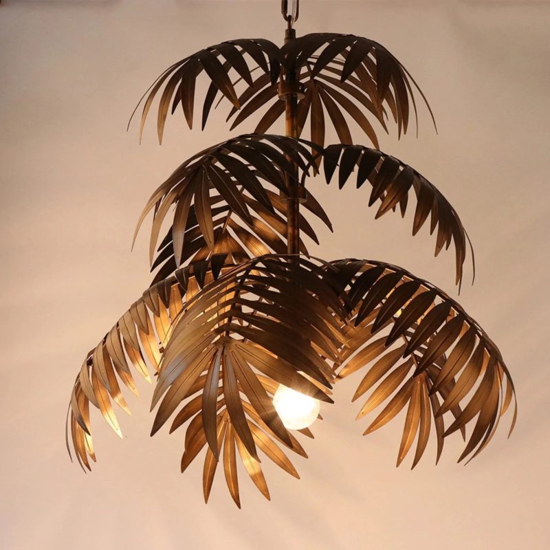 MIRODEMI Deinze Modern Loft Coconut Tree Lamp