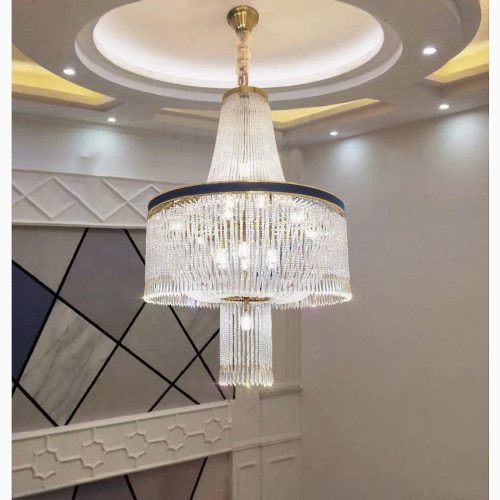 MIRODEMI Deiva Marina Luxury LED Chandelier for Staircase