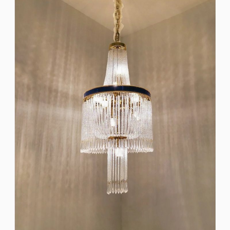 MIRODEMI Deiva Marina Luxury LED Stairwell Chandelier