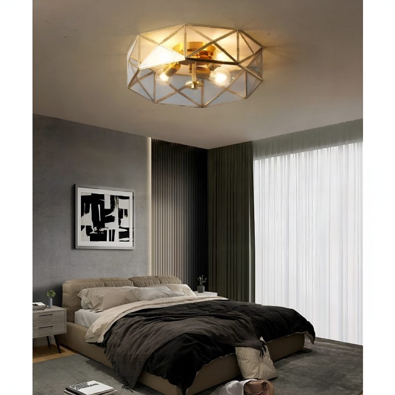 MIRODEMI Dietikon Modern Copper Ceiling Chandelier