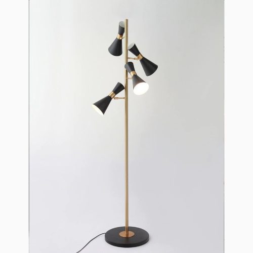 MIRODEMI Disentis Muster Nordic Standing Light Floor Lamp for Reading Room Bedroom Home Hall