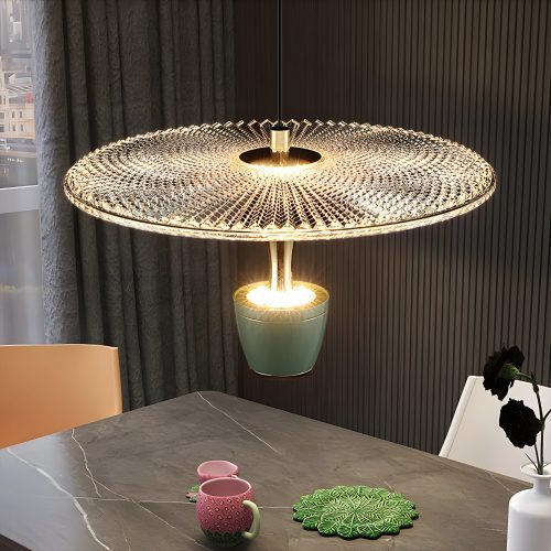 MIRODEMI Engelberg Chandelier In The Shape of Art Flower Umbrella For Kitchen