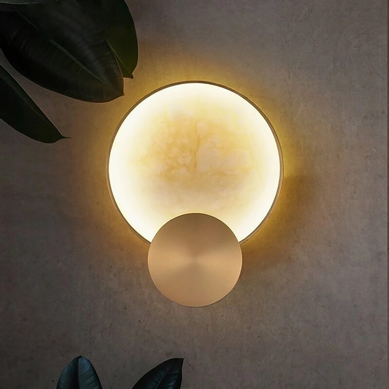 MIRODEMI Erandio Luxury Gold Crystal Modern Wall Lamp