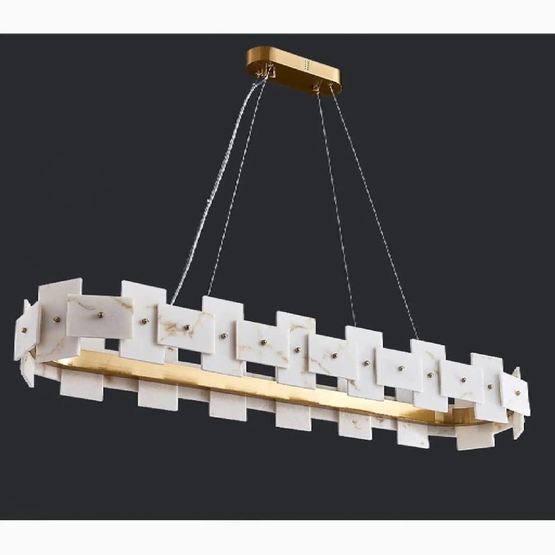 MIRODEMI Farinole Stylish Gorgeous Marble Ceiling Chandelier