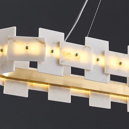 MIRODEMI Farinole Stylish Wonderful Marble Ceiling Chandelier