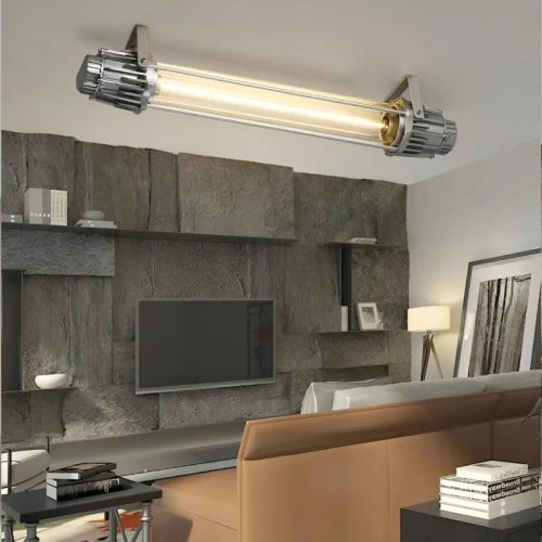 MIRODEMI Faulensee | Modern Wall Lamp in Retro Industrial Style for Living Room