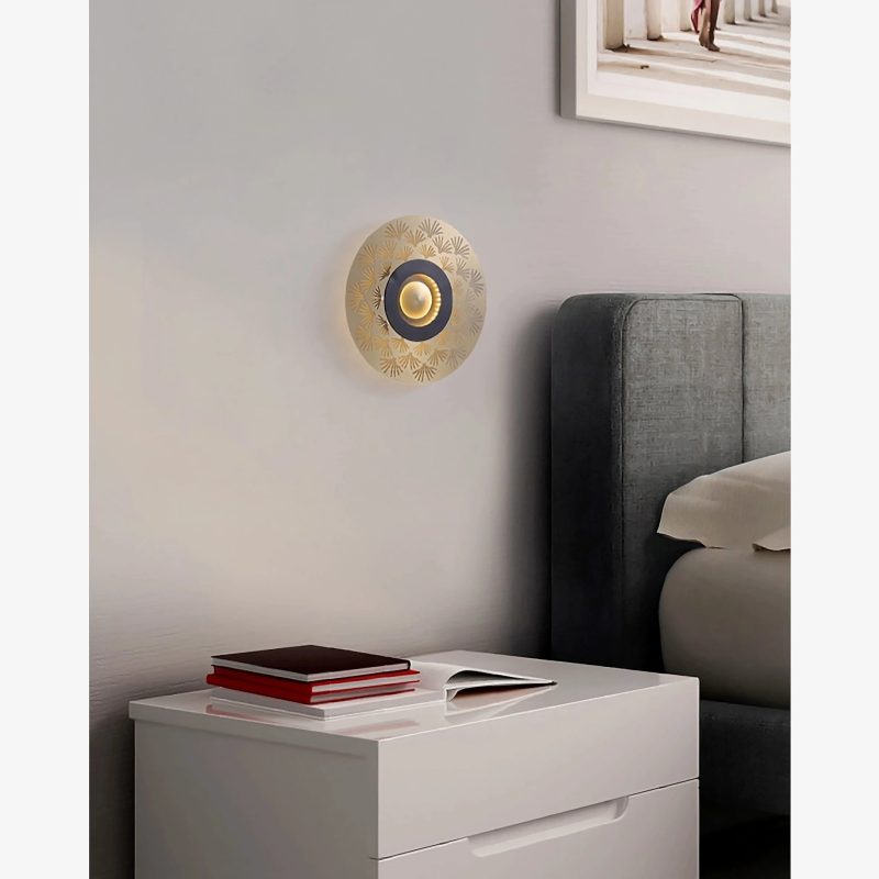 MIRODEMI Ferrol Circle Wall Lamp