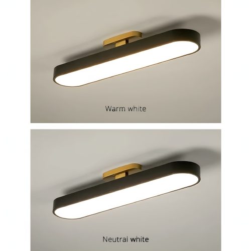 MIRODEMI Florenville Modern 360 Degree Rotating LED Ceiling Light