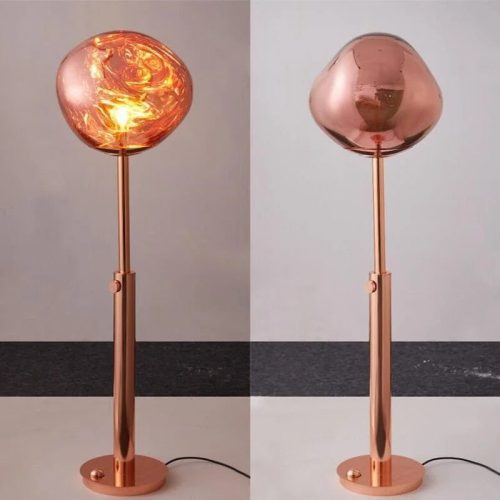 MIRODEMI Frauenfeld Lava Stone LED Lights Dimmable Floor Lamp for Hall