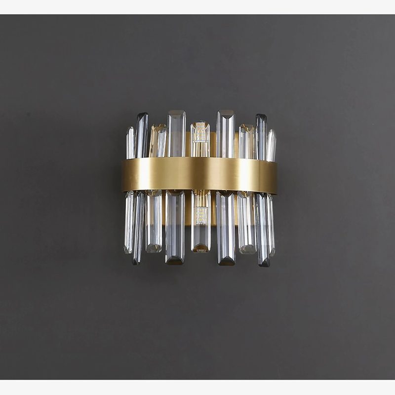 MIRODEMI Gandia Golden Wall Sconce