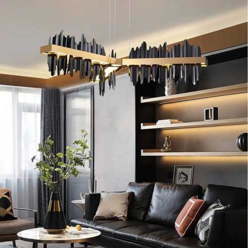 MIRODEMI Geneve Black Gold Long Lighting