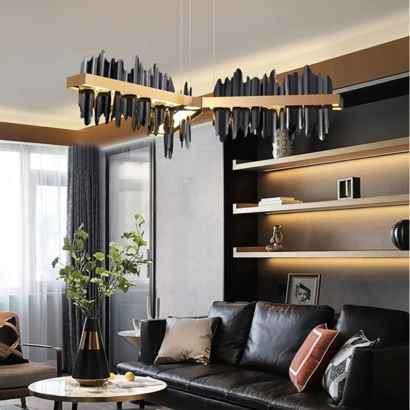 MIRODEMI Geneve Black Gold Long Lighting