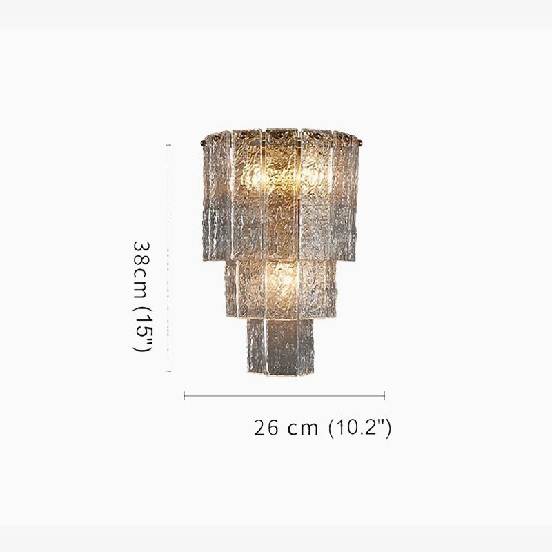 MIRODEMI Gernika Glass Wall Sconce