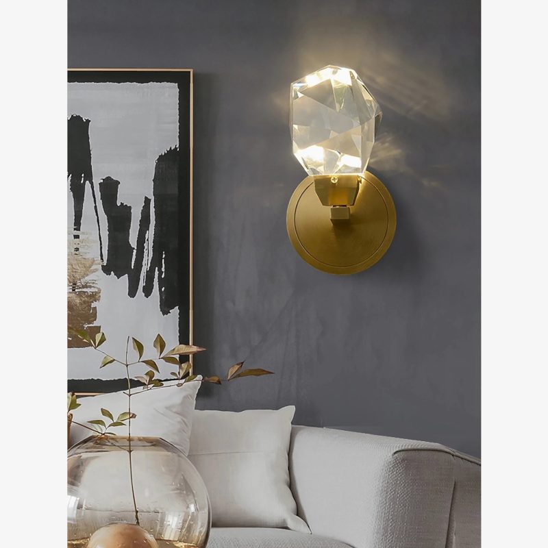 MIRODEMI Getafe Diamond Shape Wall Sconce