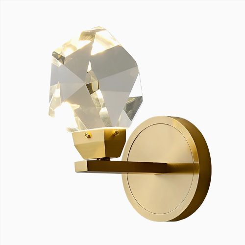 MIRODEMI Getafe Gold Crystal Wall Light