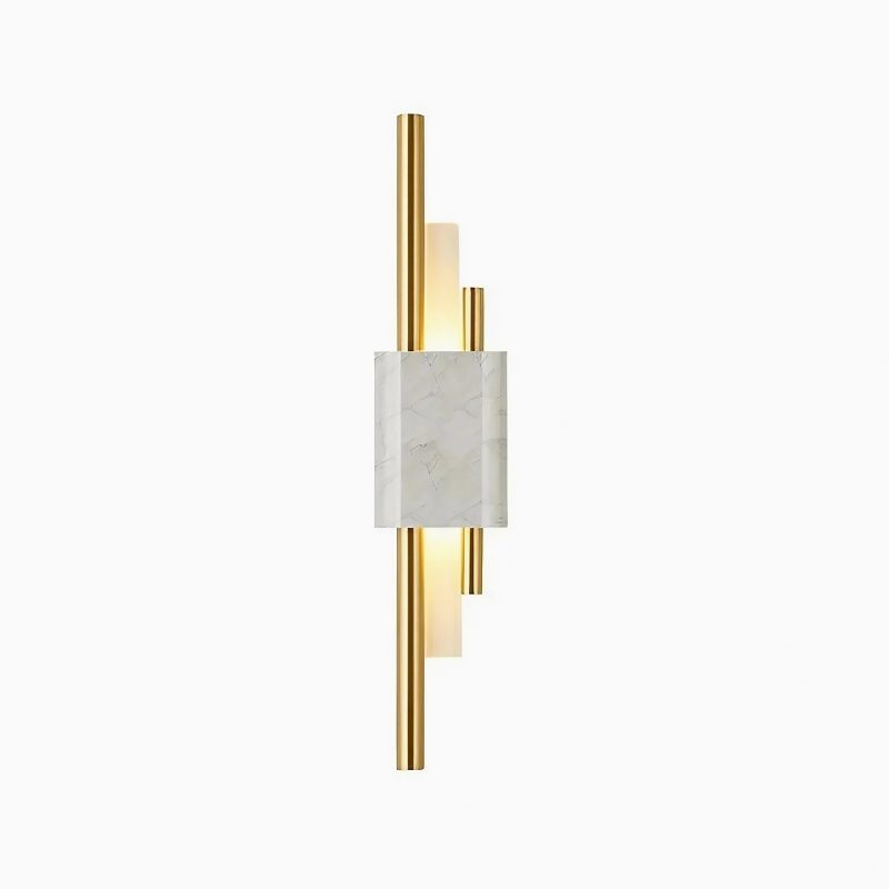 MIRODEMI Girona LED Wall Light With Marble Postmodern Touch