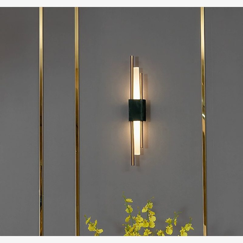 MIRODEMI Girona Marble LED Wall Light In Postmodern Style