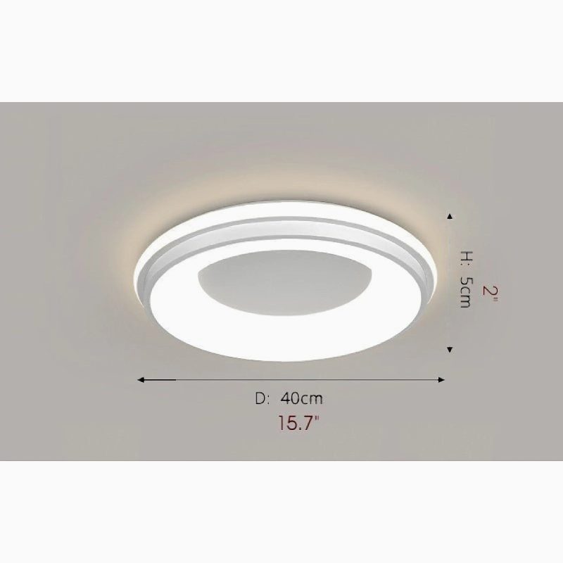 MIRODEMI Hamont Achel Led Ring Ceiling Lamp