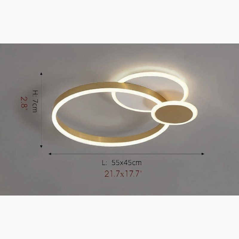 MIRODEMI Hannuit Luxury Acrylic Ceiling Light