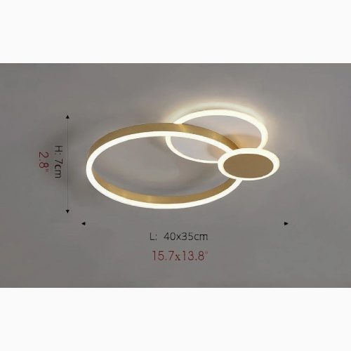 MIRODEMI Hannuit Luxury Round Ceiling Light