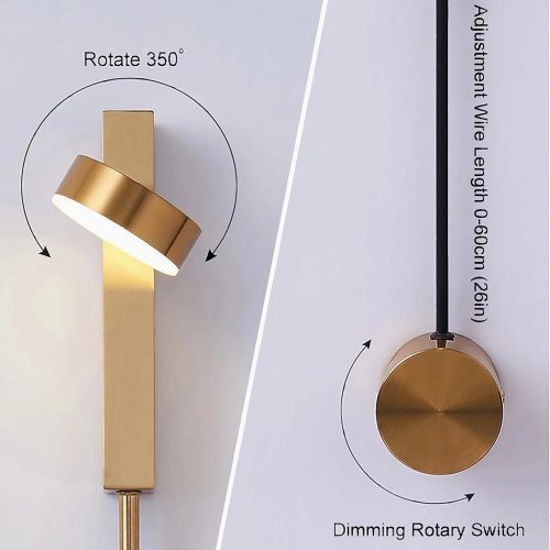 MIRODEMI Hergiswil Led Wall Light For Home