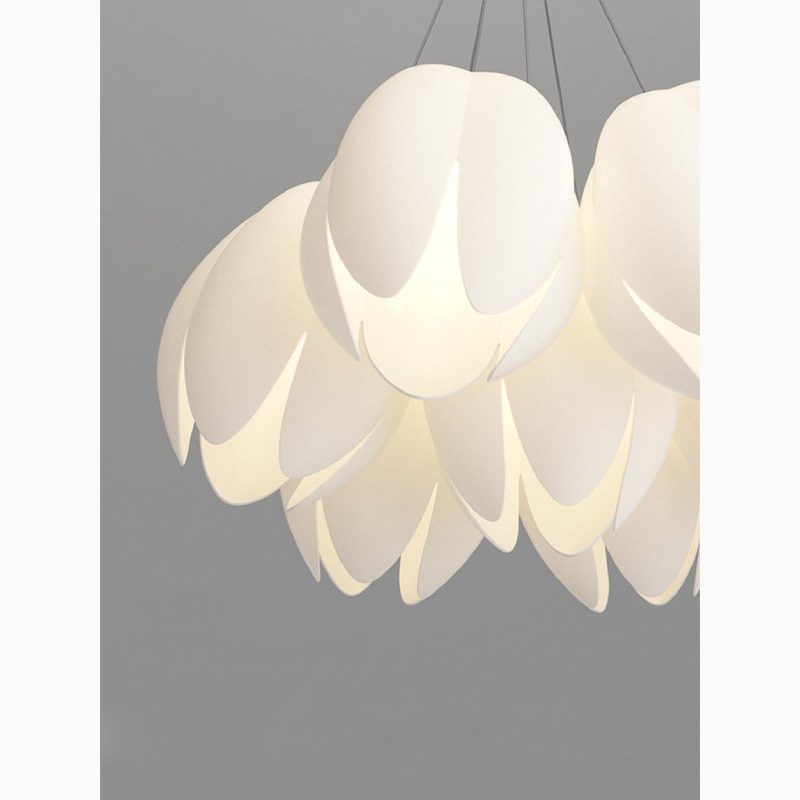 MIRODEMI Idro Modern Elegant Ceiling Light in the Shape of Flower for Living Room