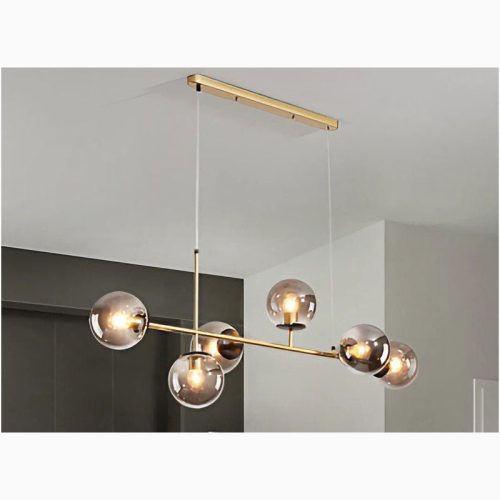 MIRODEMI Ilbono Nordic LED Pendant Light Glass Ball for Living Room