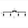 MIRODEMI® Imer | Creative LED Ceiling Light Bar for Office Shopcase, Living Room