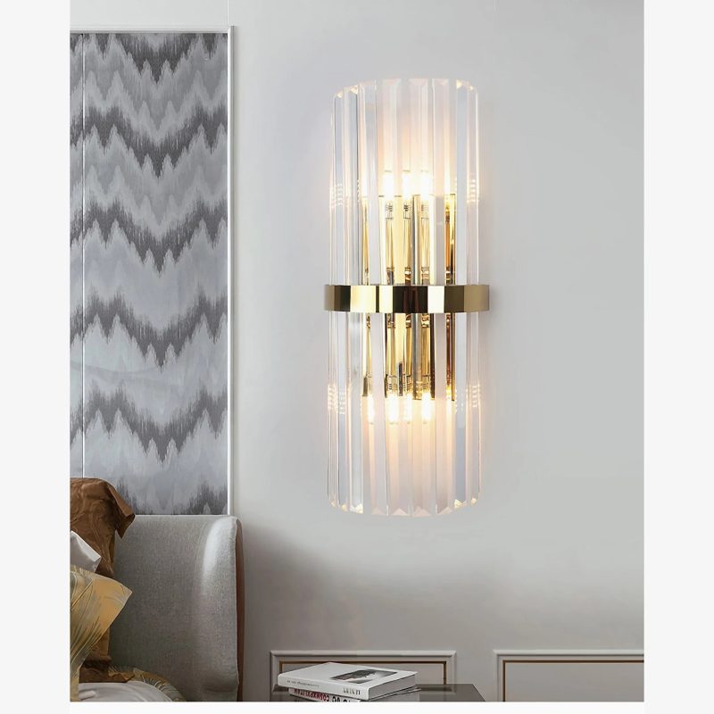 MIRODEMI Interlaken Luxury Copper Crystal Light