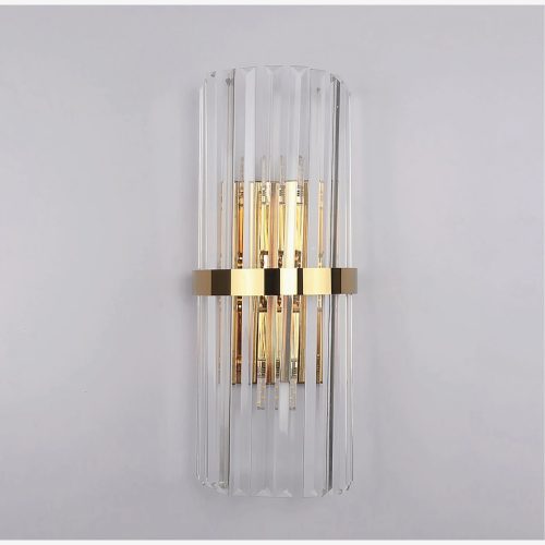 MIRODEMI Interlaken Luxury Copper Crystal Wall Light