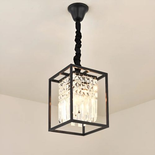 MIRODEMI Inverno e Monteleone Square Crystal Hanging Chandelier