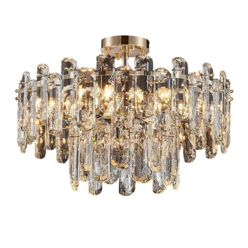 MIRODEMI Inverso Pinasca Tiered rystal Ceiling LED Chandelier