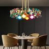 MIRODEMI® Kloten | Modern Drum Crystal Chandelier for Living Room