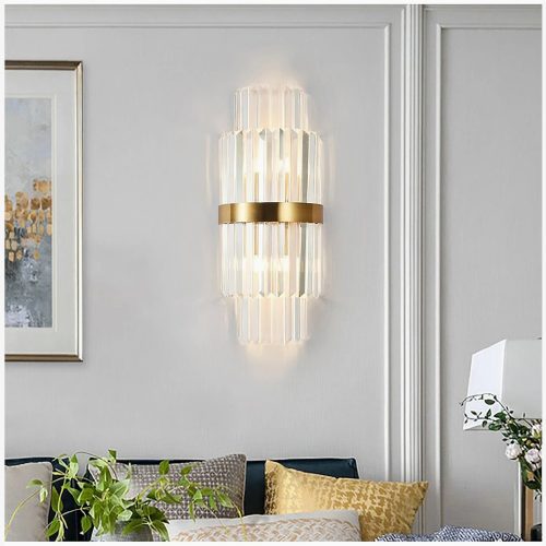 MIRODEMI Kriens Modern Crystal Wall Lamp For Home