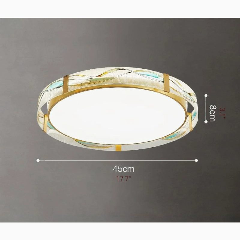 MIRODEMI Langenthal Round Ceiling Lamp