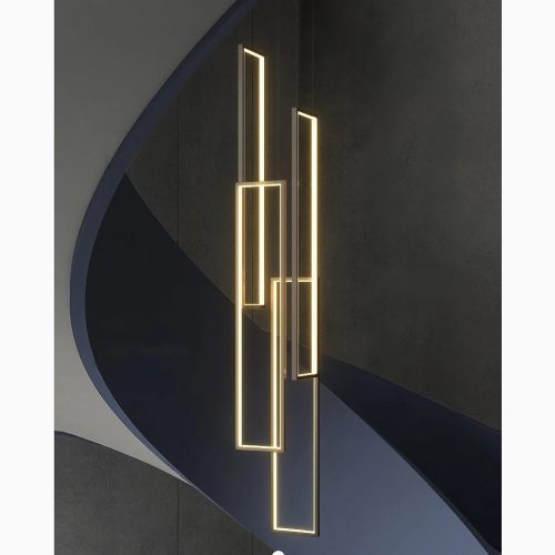 MIRODEMI Lavagna ultra modern rectangle chandelier