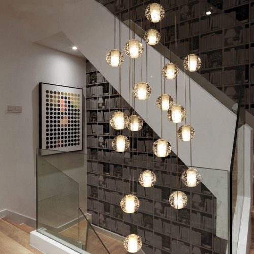 MIRODEMI Lenno Luxury Modern Chandelier for Staircase