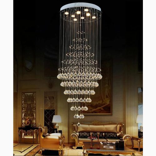 MIRODEMI Levanto modern k9 crystal lights