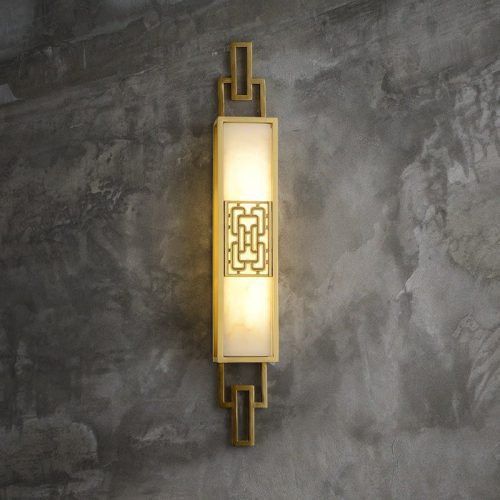 MIRODEMI Luxury Copper Wall Lamp in Chinese Style for Bedroom Room Home Hall