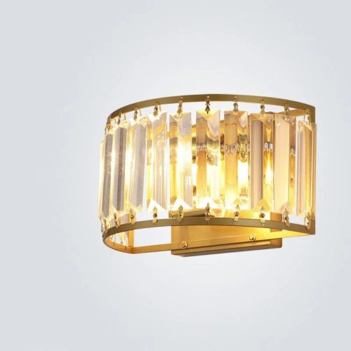 MIRODEMI Luxury Crystal Luxury Wall Lamp in American Style for room Bedroom Home