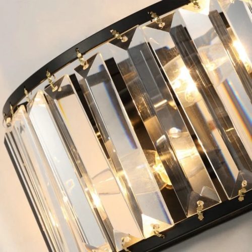 MIRODEMI Luxury Crystal Wall Lamp in American Style for Living room