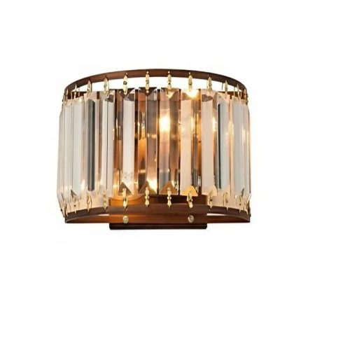 MIRODEMI Luxury Crystal Wall Lamp in American Style for Living room Bedroom Home