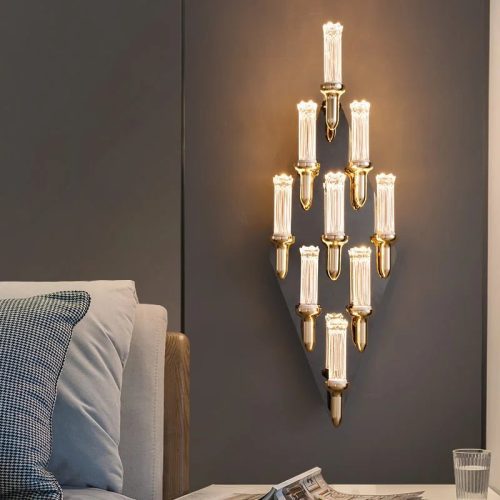 MIRODEMI® Luxury LED Wall Lamp in Roman Style for Living Room, Bedroom image | luxury lighting | luxury wall lamps