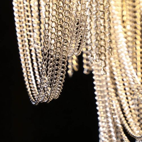 MIRODEMI Luxury Tassel Wall Chain Lamp in Italian Style for Living Room Bedroom Home Detail