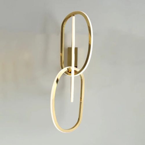 MIRODEMI Luxury Wall Lamp in American Style Gold Light for Living Room Bedroom Home