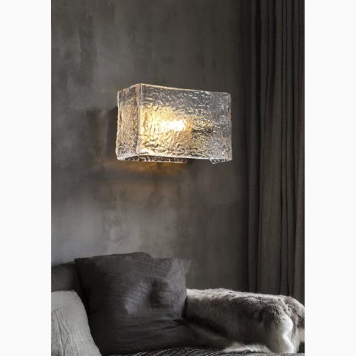 MIRODEMI Luxury Wall Lamp in Rippled Water Style for Living Room Bedroom Hall