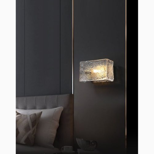 MIRODEMI Luxury Wall Lamp in Rippled Water Style for Living Room Hall Home