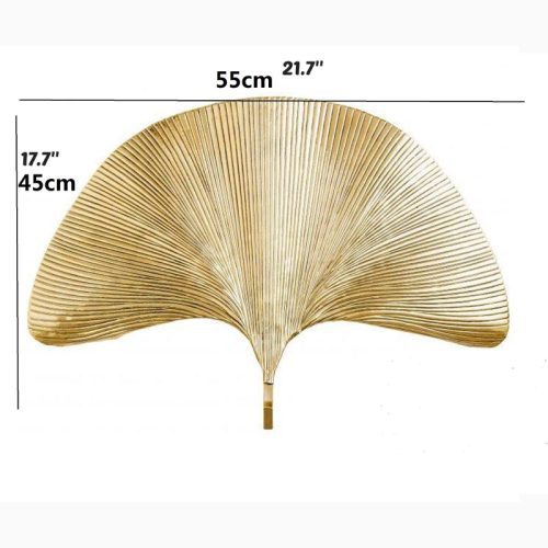 MIRODEMI Luxury Wall Lamp in Shape of Giant Leaf for Living Room